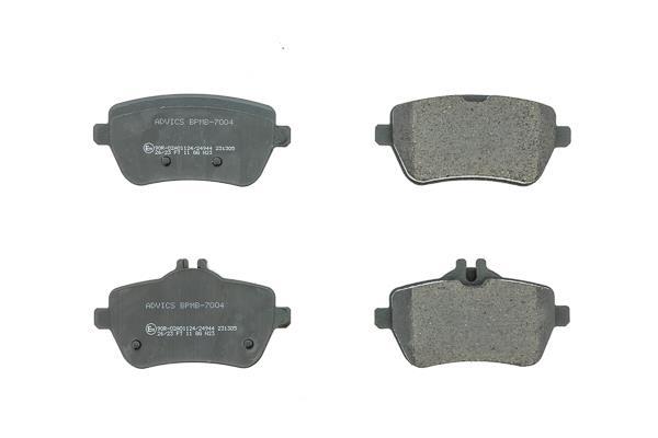 Jeu de 4 plaquettes de frein AISIN ref. BPMB-7004